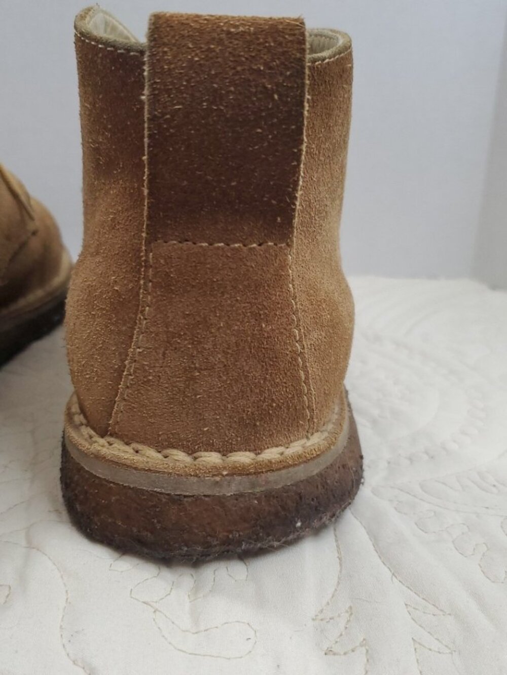 Cabela's Men's Chukka Boot Size 12M Suede Leather Outdoors Cabin Casual Camp - Picture 7 of 11